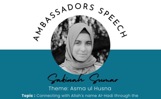 Muhammadi Madrasah Ambassadors Speech